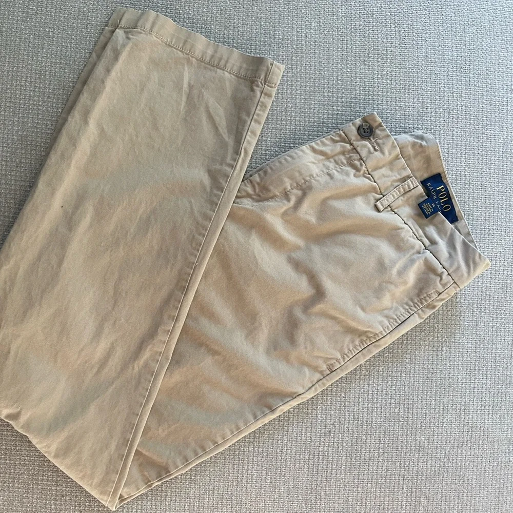 Polo Ralph Lauren Big Boy Straight Fit Stretch Twill Pant Size 16 - Picture 1 of 7